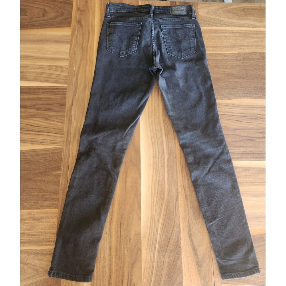Levi's 711 Skinny Jeans Women's Size 27 Black Denim (012)